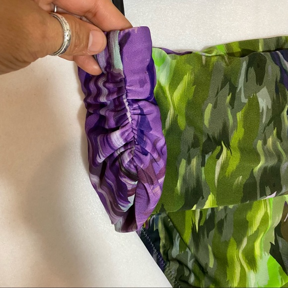 Zingara bikini set Purple and Green - Picture 8 of 10